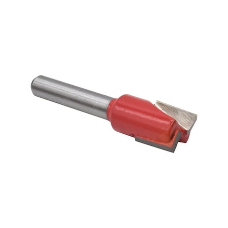 Big Horn Router Bit - 1/4 Inch Shank. 1/2 Inch O.D Cutter, 1/2 Inch Deep, 2-1/4 Inch Length 19656